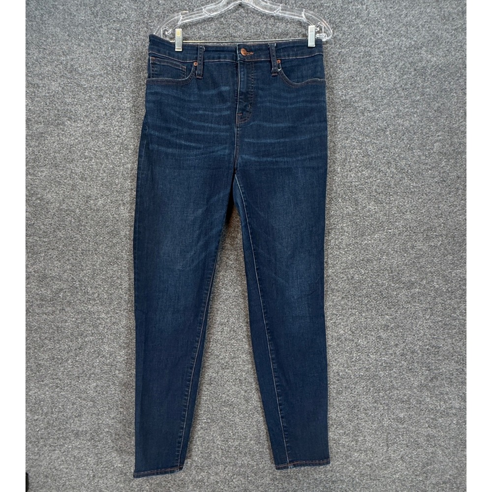 Madewell Jeans Womens 29 Blue Curvy High Rise Stretch Denim Slim Pants Casual